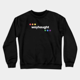 Wayhaught in dots - Wynonna Earp Crewneck Sweatshirt